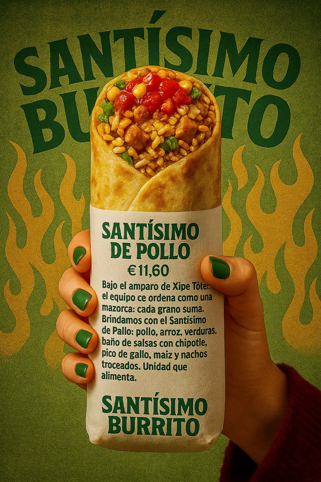 Burrito Ranger Vegetal